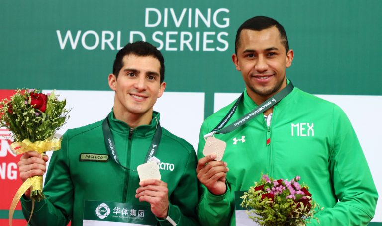 Rommel Pacheco y Jahir Ocampo consiguen segunda plata en la Serie Mundial de Clavados 