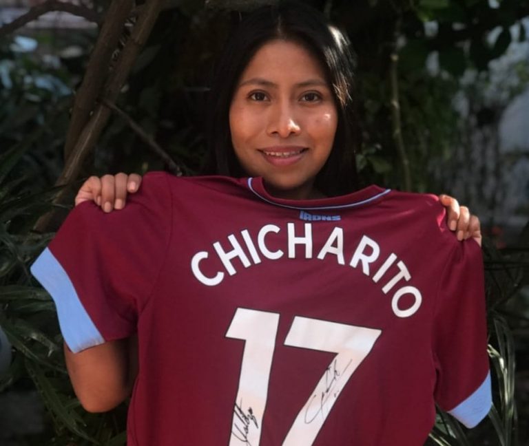 Yalitza Aparicio agradece a “Chicharito”