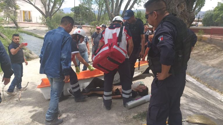 Policía salva la vida de adolescente en Saltillo