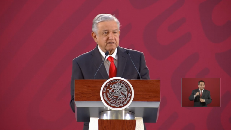 López Obrador revela baja en homicidios en la mitad del país