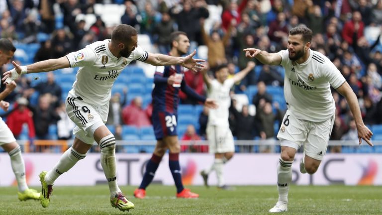 Real Madrid remonta al Eibar con doblete de Benzema