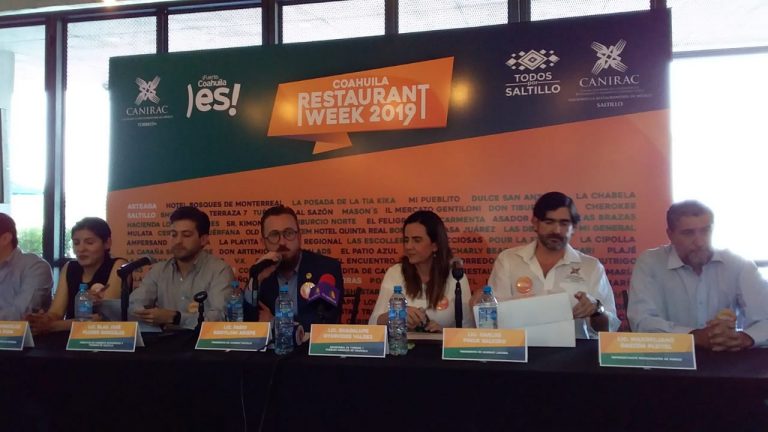 Lanzan el Coahuila Restaurant Week 2019