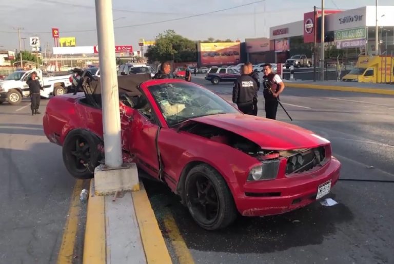 Muere hombre tras sufrir accidente automovilístico