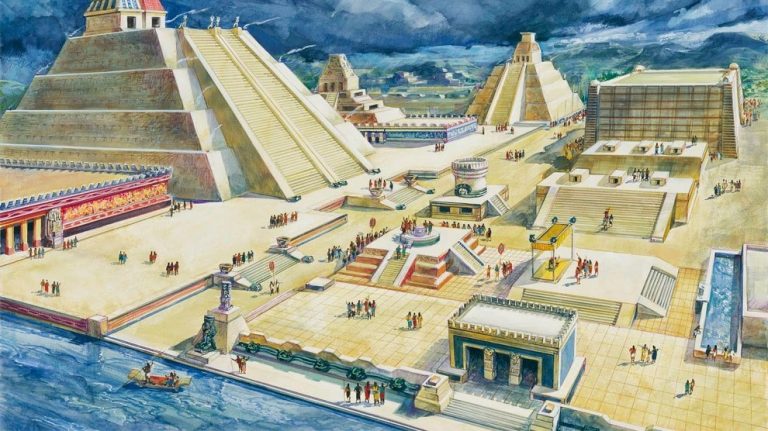 Estar en medio de un lago provocó la caída de Tenochtitlán