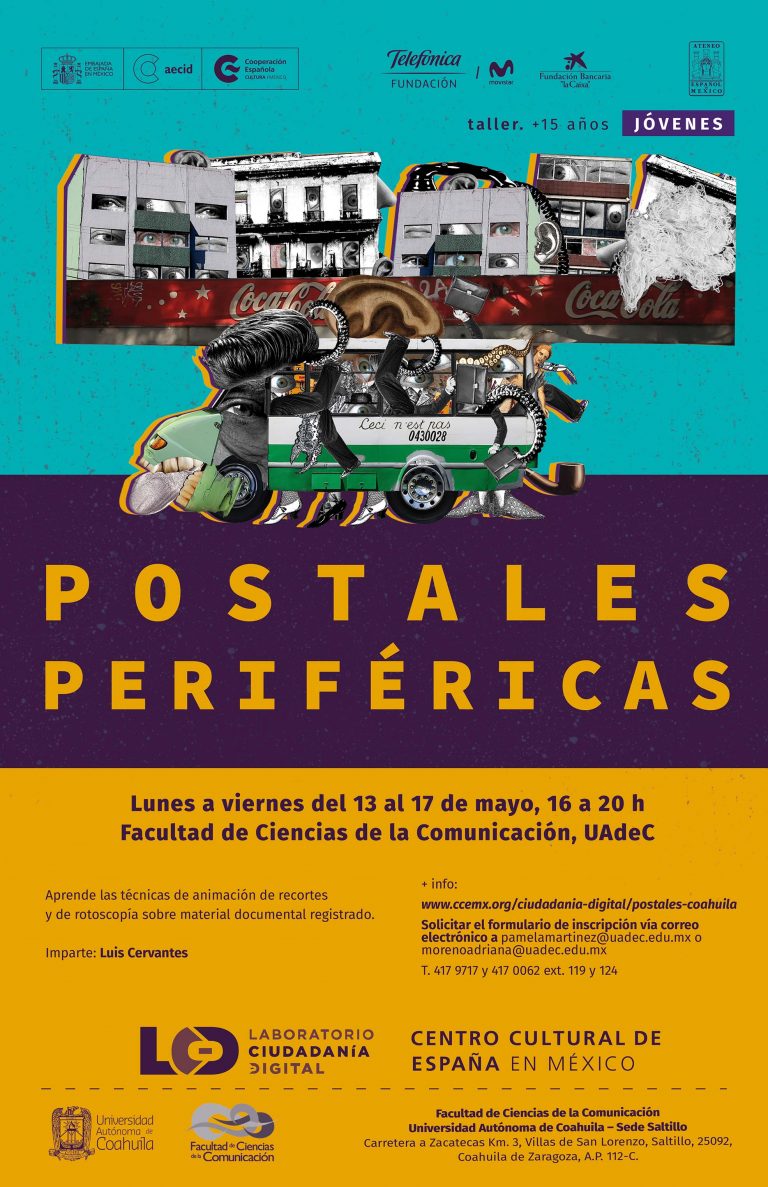 Invitan al taller “Postales Periféricas”