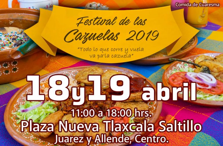 Invitan a Festival de las Cazuelas 2019