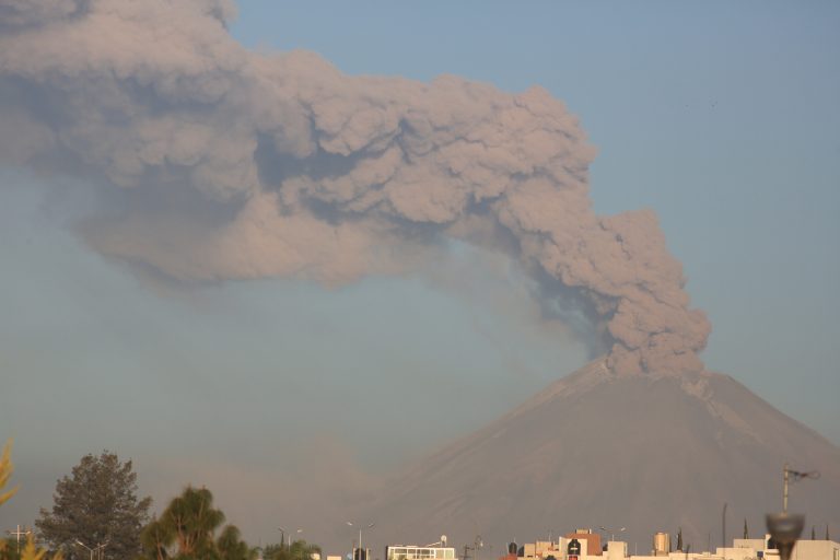 Popocatépetl cambió su actividad tras sismos de 2017 en México