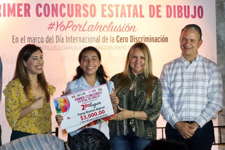 Coahuila premia a participantes de concurso estatal de dibujo