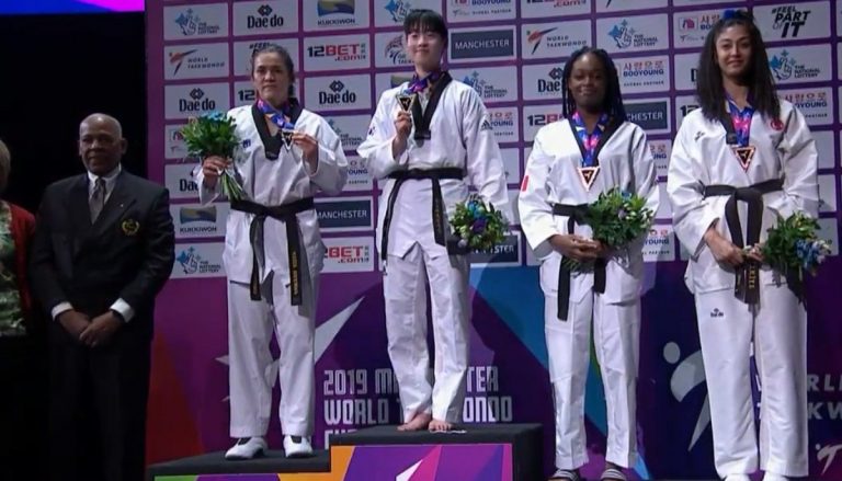 María del Rosario Espinoza consigue su tercera medalla en un Mundial de Taekwondo