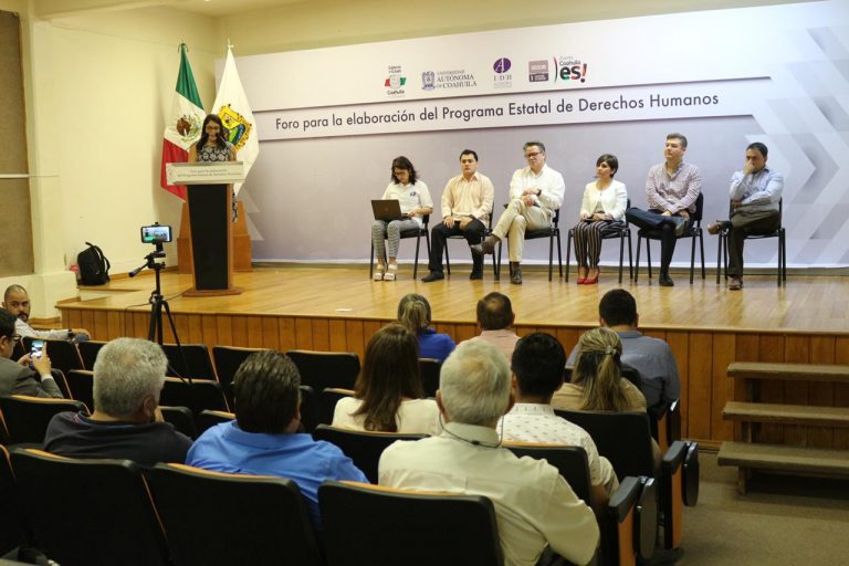 Inician en Piedras Negras Foros de Consulta para el Plan Estatal de Derechos Humanos