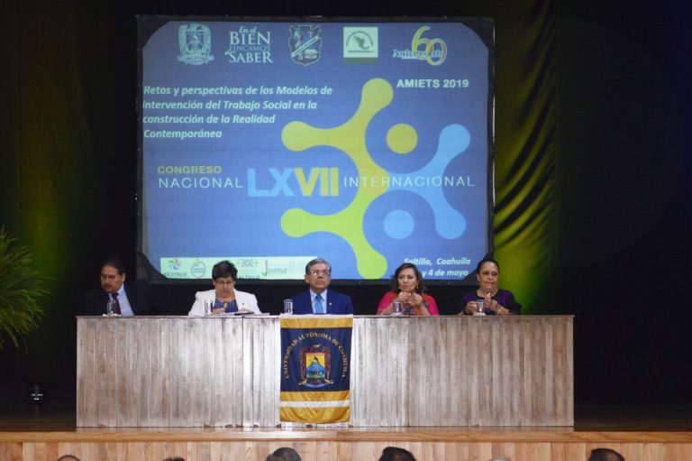 Inicia actividades XLVII Congreso Nacional y XIII Congreso Internacional de Instituciones Educativas de Trabajo Social