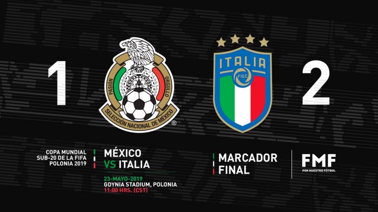 La Selección Mexicana tiene mal inicio en el Mundial Sub-20