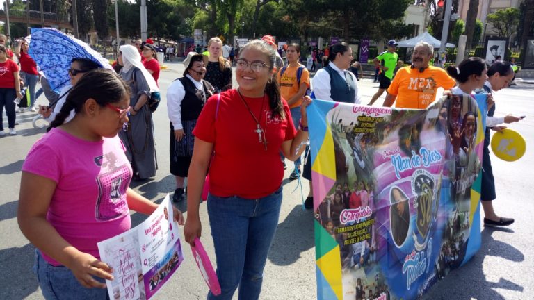 Realiza Diócesis de Saltillo Caminata por las Vocaciones