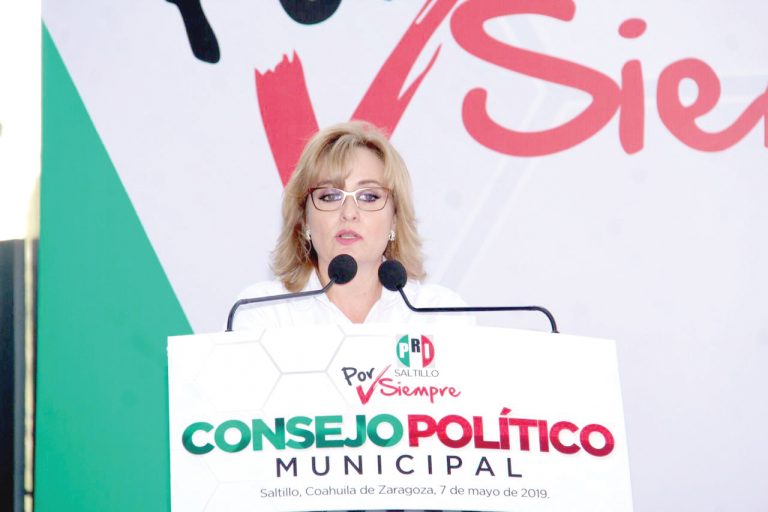 Va el PRI por las cuatro diputaciones en Saltillo: Azucena Ramos