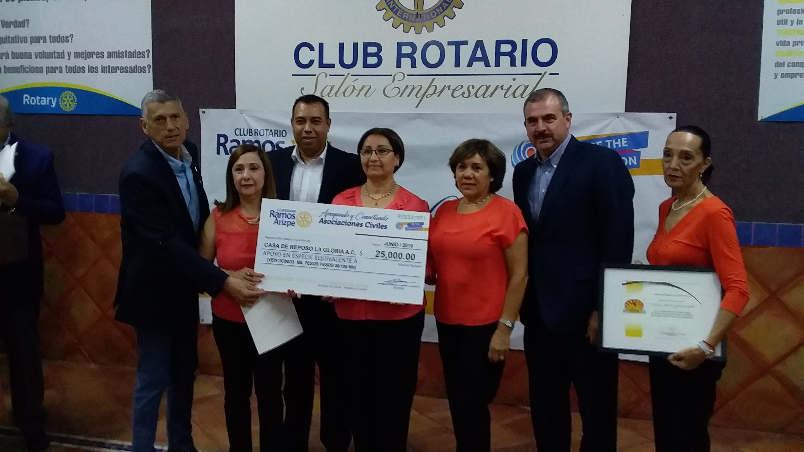 Club Rotario entrega apoyo a asociaciones | El Heraldo de Saltillo