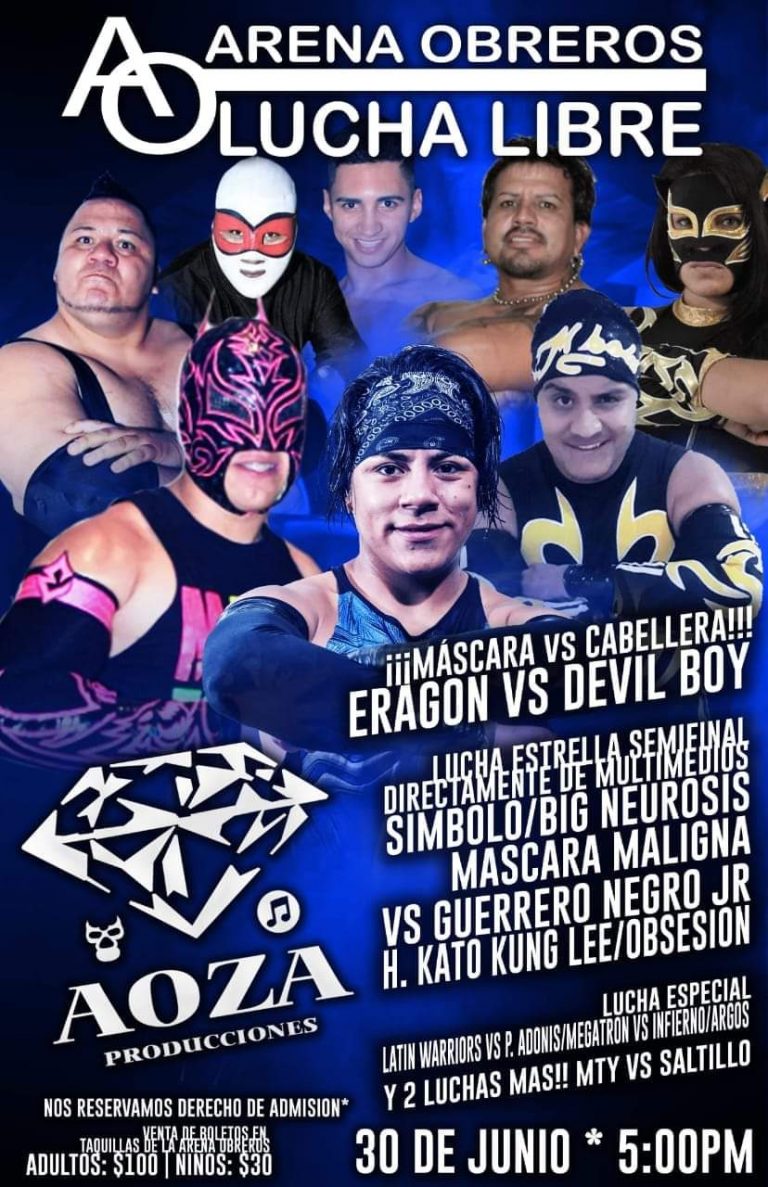 Saltillenses contra regios. Invitan a función de lucha libre en Arena Obreros del Progreso