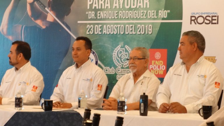 Presentan 34 edición del Torneo de Golf del Club Rotario del Valle Arizpe