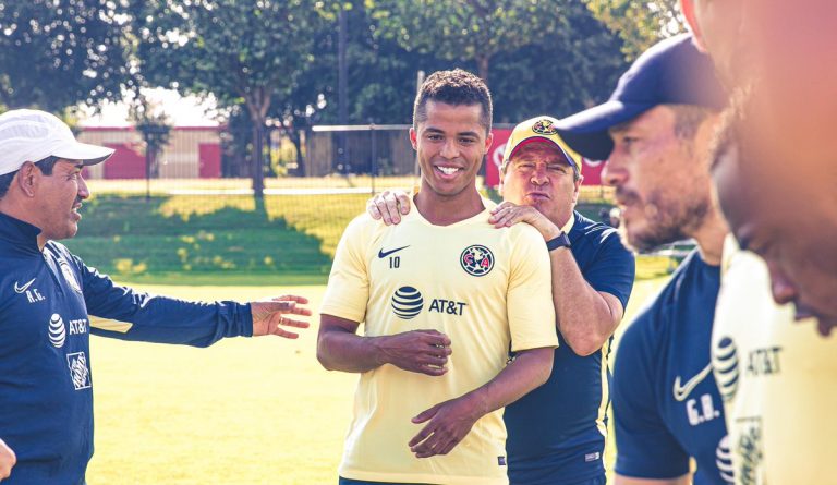 Giovani podría debutar con América ante Pumas