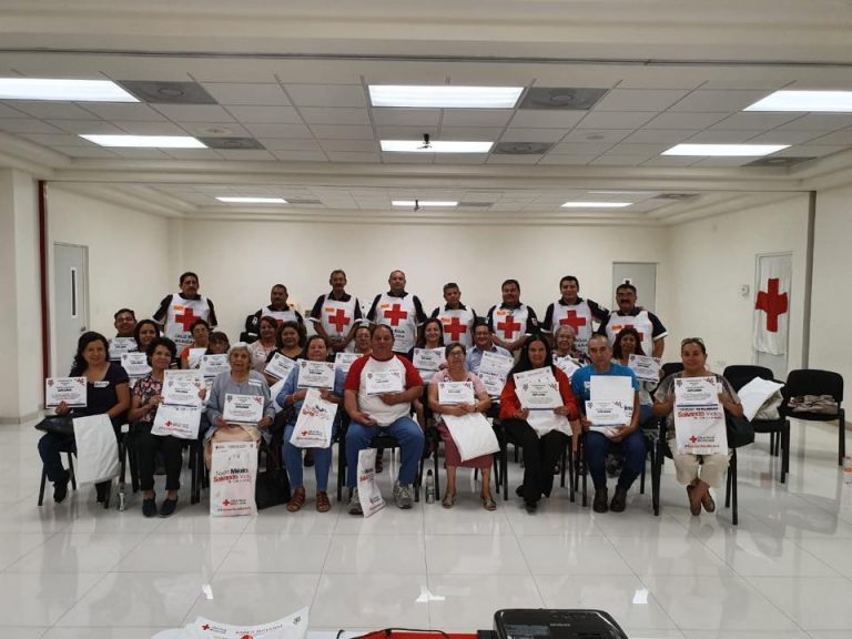 Imparte Cruz Roja curso de prevención de riesgos en el hogar para adultos mayores