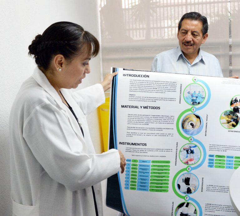 Desarrolla la UNAM aditamento para el control de calidad de córneas para trasplante   