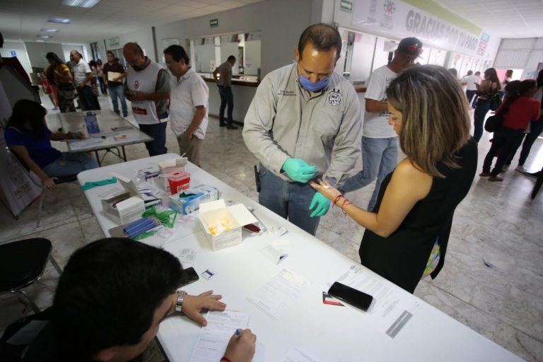 Realizan pruebas de hepatitis C en la Presidencia Municipal de Saltillo