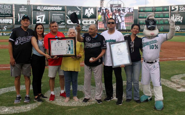 Reconoce Directiva de Saraperos a Marcelo Juárez por su gran trayectoria en LMB