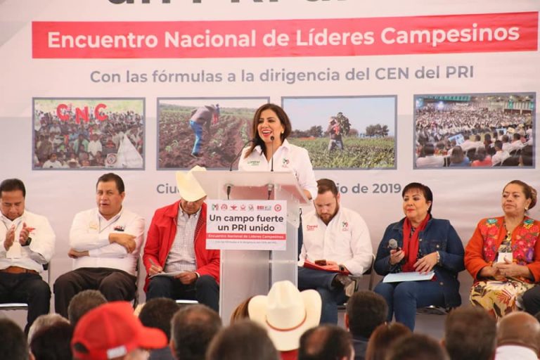 Vamos a “fumigar la casa”, promete Lorena Piñón si llega a la dirigencia nacional del PRI