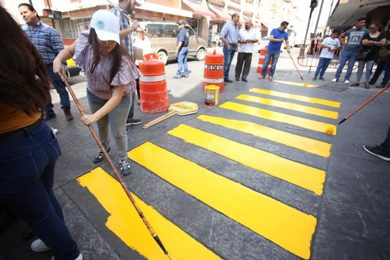 Refuerza Saltillo cultura vial a favor de los peatones