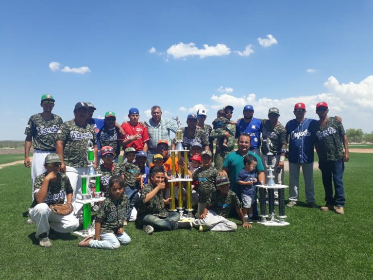 Liga Municipal de Béisbol Ejidal tiene nuevo campeón