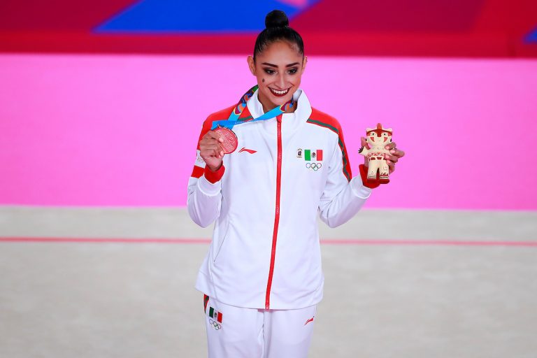 Panamericanos: Karla Díaz gana bronce para México en gimnasia rítmica con listón