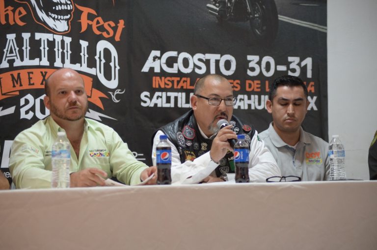 Saltillo será escenario del XVII aniversario del Festival Internacional de Motociclistas