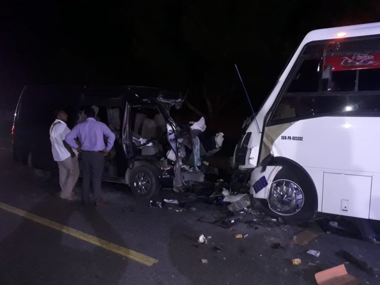 Cuatro muertos y diez lesionados en carreterazo