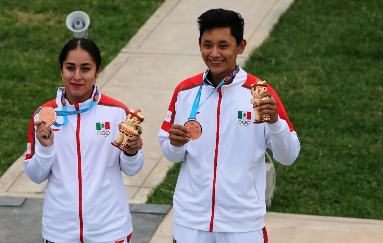 Edson Ramírez y Gabriela Martínez, con bronce por equipo mixto en tiro deportivo