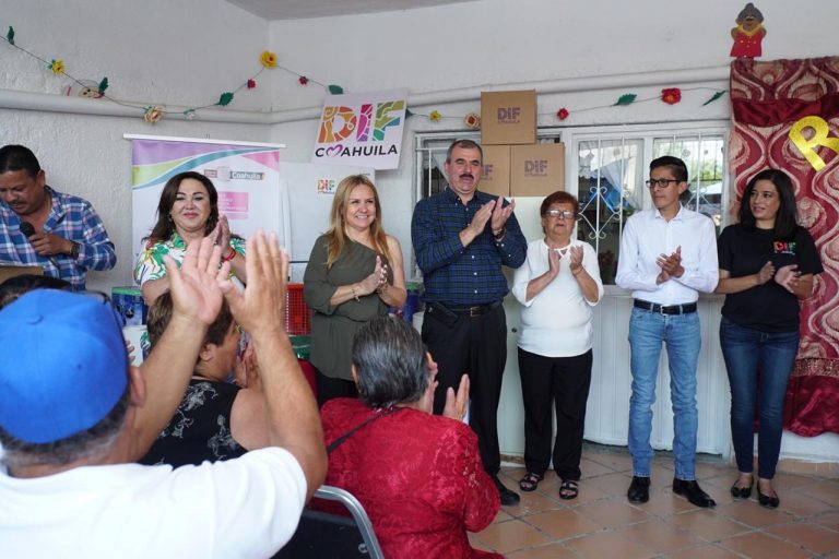 Fortalece Marcela Gorgón a adultos mayores con entrega de equipamiento a comedor