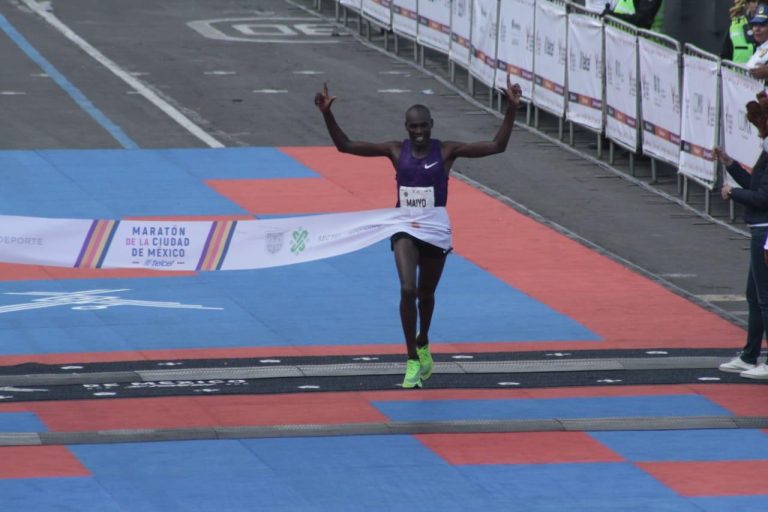 Kenia domina ambas ramas del Maratón de la CDMX