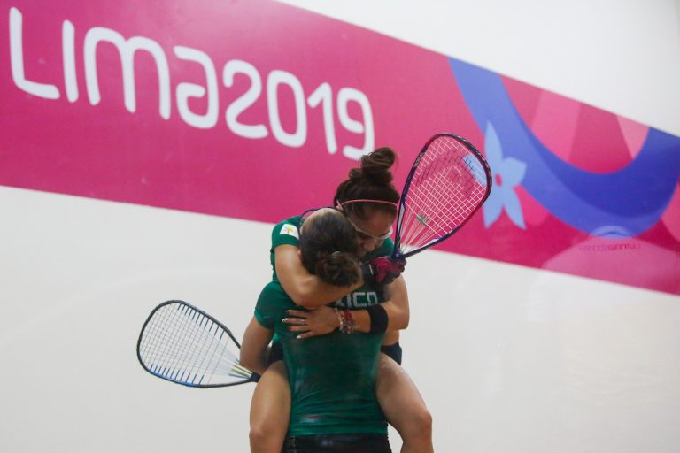 ¡Llega el oro 25 para México en Lima! Longoria y Salas ganan el dobles de raquetbol