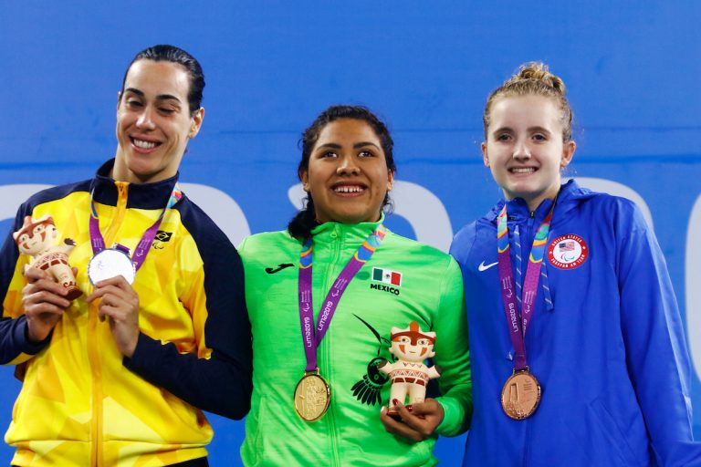 Oro y bronce para México en el arranque de la para natación en Lima 2019