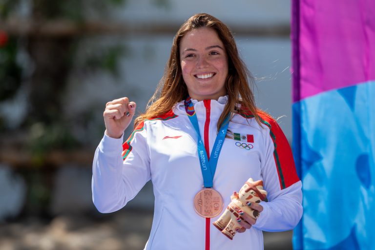 Par de bronces para Sofía Reinoso en el canotaje slalom panamericano