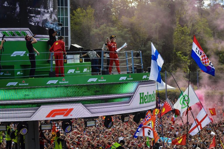 Leclerc gana el GP de Italia por primera vez en 9 años para Ferrari