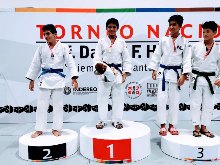 Dos medallas de oro y una de plata para Coahuila en Judo