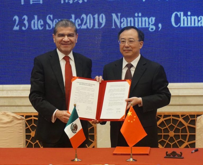 Desde China, ‘hermanan’ Jiangsu y Coahuila sus potencias