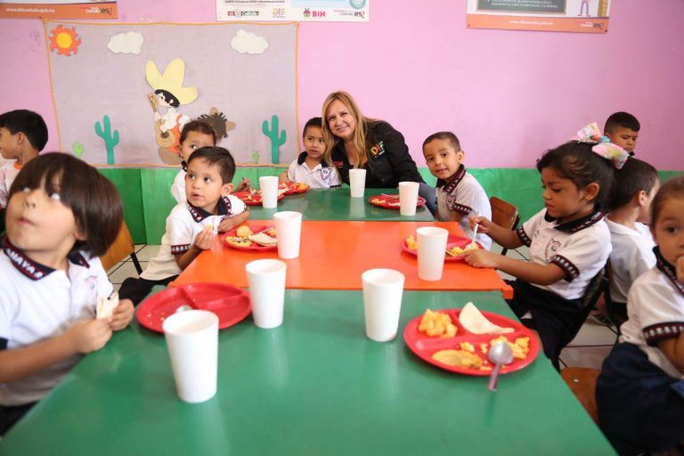 Favorece Coahuila la alimentación sana y nutritiva de la niñez