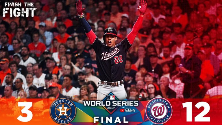 Nationals aplastan y ganan el juego 2 de la Serie Mundial