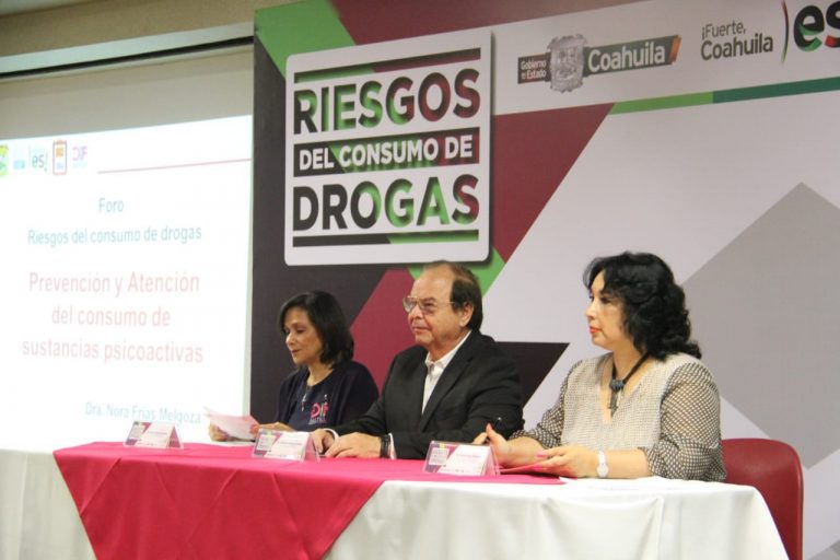 Coahuila promueve la prevención contra el consumo de drogas