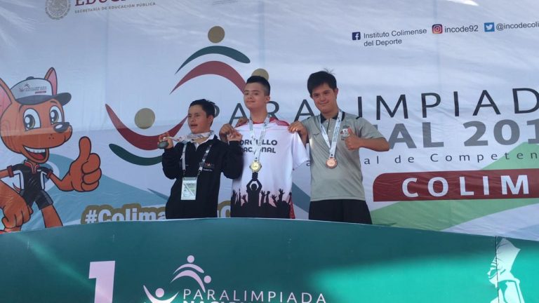 Gana saltillense medalla de bronce en Paralimpiada Nacional Colima 2019