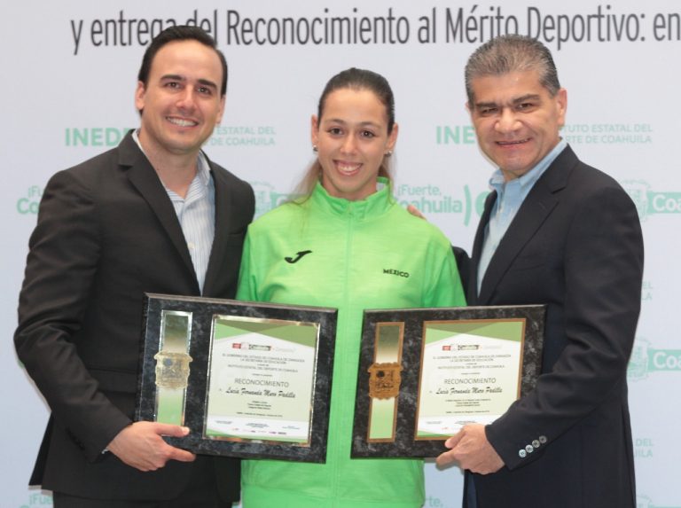 Premia Gobierno de Coahuila a lo mejor del deporte