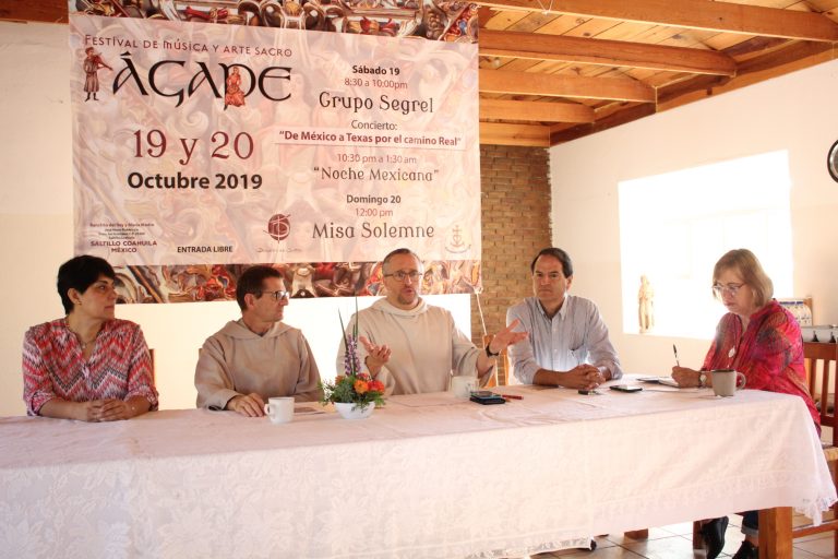 Presentan Octavo Festival Ágape: “De México a Texas por el Camino Real”