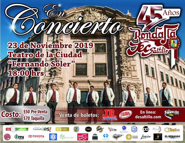 Se acerca el concierto de 45 aniversario de la Rondalla del ITS