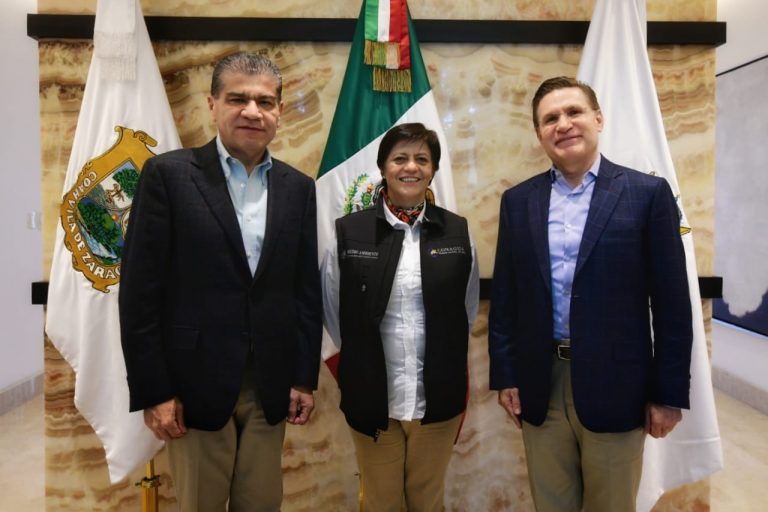 Se reúnen gobernadores de Coahuila y Durango con directora de Conagua