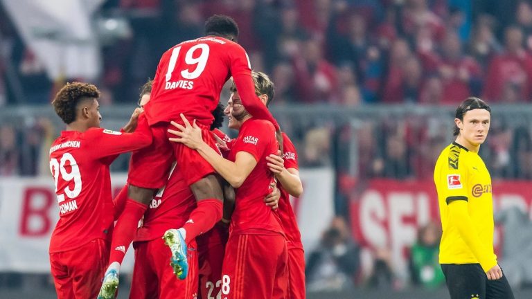 Bayern le da un ‘baile’ al Borussia